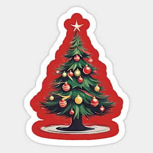 Christmas Tree Sticker